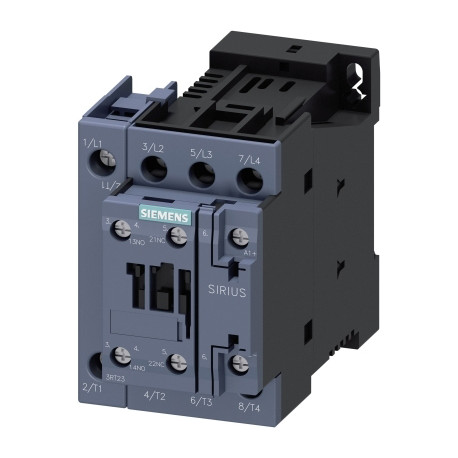 Cont. 22kW 35A 24VDC 4P 4O S0 vis