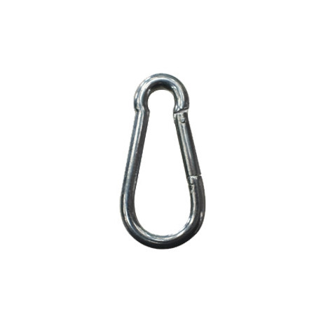 Mousqeton 6mm pour finition boucle 10pcs