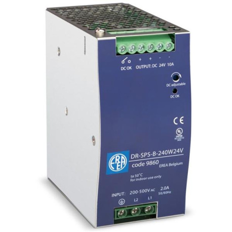 Alim découpage''B'' 180-550VAC//24VDC10A