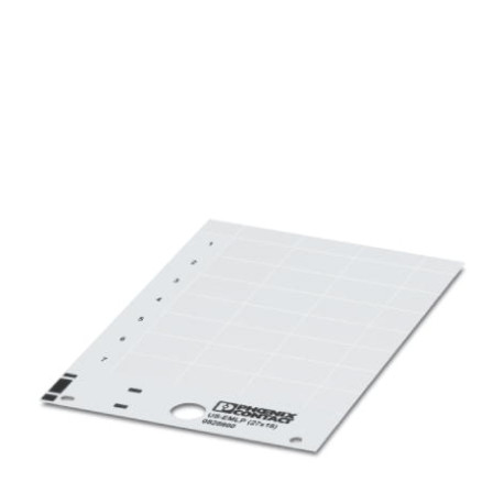 Etiquette en plastique US-EMLP (85,6X54)