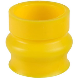 SOUFFLET SILICONE JAUNE P/ARRET D'URGENC