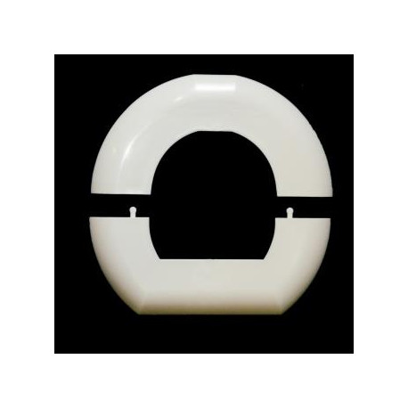 COLLIER COLONNE SIMPLE BLANC