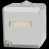 CEPEX PRISE MURALE 1NF RAL7035 IP44