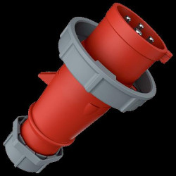 FICHE AM-TOP 32A 4P 3H 440V ROUGE IP67