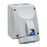 Socle saill. 230V - 16A - 2P+T