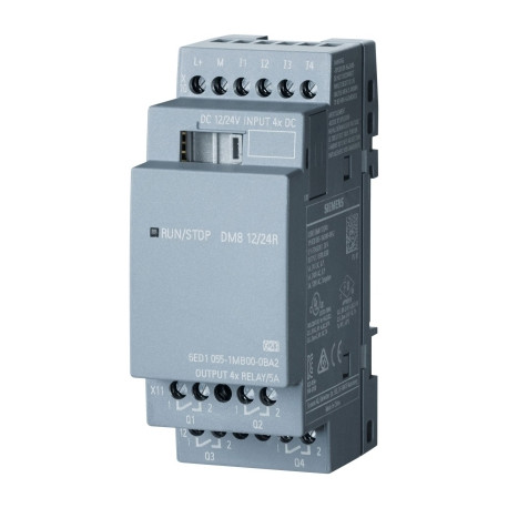 LOGO8 DM8 12/24R EXPANSION MODULE LOGO!8