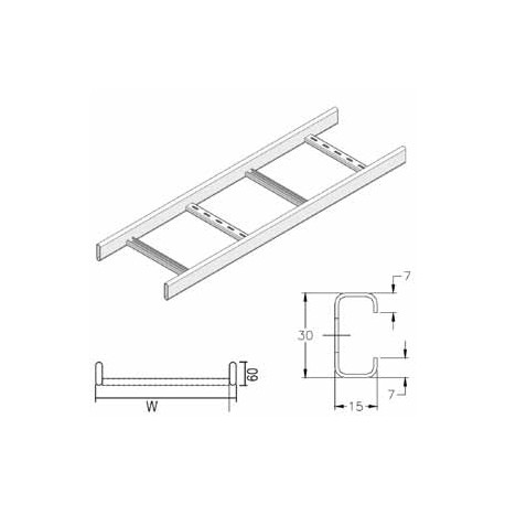 Echelle échellon perf.400