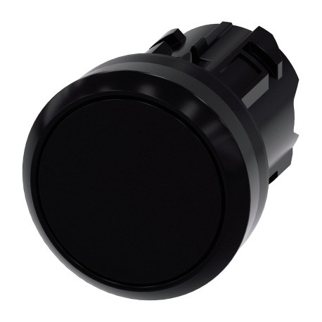 BOUTON-POUSSOIR, 22MM, ROND, PLASTIQUE,