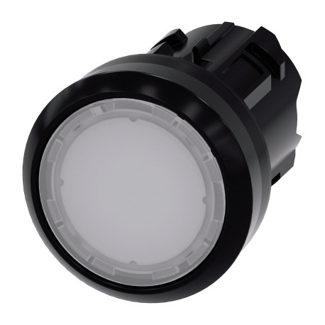 BOUTON-POUSSOIR LUMINEUX, 22MM, ROND, PL