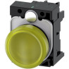 VOYANT LUMINEUX, 22MM, ROND, PLASTIQUE,