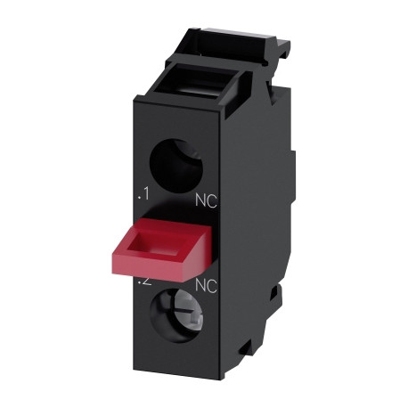 BLOC DE CONTACT AVEC 1 CONTACT, 1NF, BOR