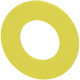 RONDELLE ARRET URGENCE JAUNE, SANS INSCR