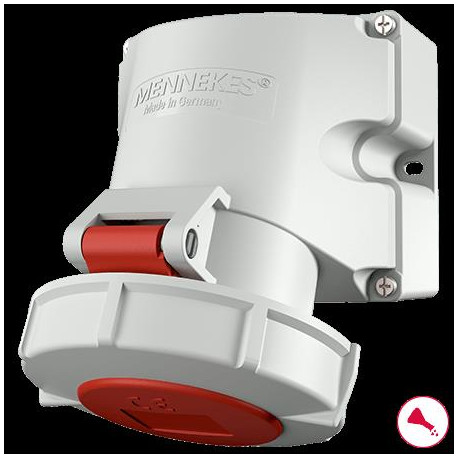 PRISE MURALE 32A4P6H400V IP67 Pocan