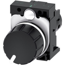 POTENTIOMETRE, COMPACT, 22MM, ROND, PLAS