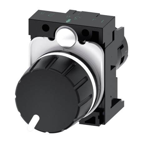 POTENTIOMETRE, COMPACT, 22MM, ROND, PLAS