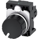 POTENTIOMETRE, COMPACT, 22MM, ROND, PLAS