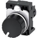 POTENTIOMETRE, COMPACT, 22MM, ROND, PLAS