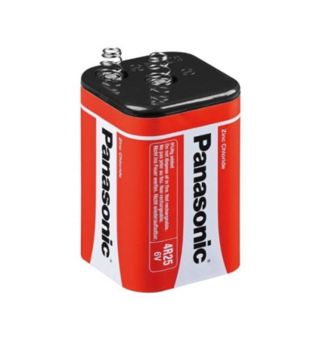 Panasonic pile bloc avec ressorts, 6V