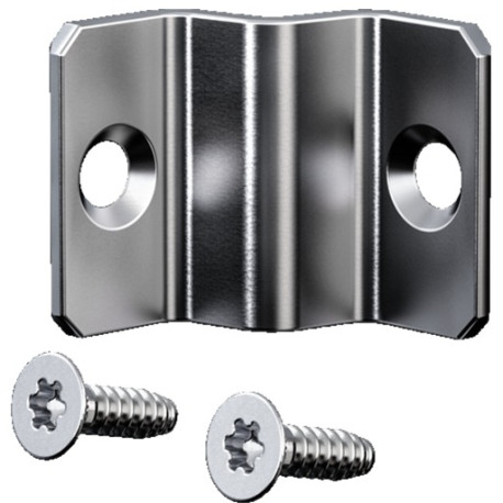 VX Attache juxtaposit.extér. acier (6pc)