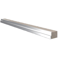 VX Profilé passe-câbl. centre 1200 (4pc)