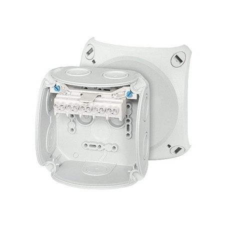 Boîte +borne 1,5-4mm² 104x104x70