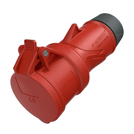 COUPLEUR PWTXTR 32A5P6H400V ROUGE IP44