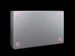 KX Boîtier : 300x200x120 mm Inox 1.4301