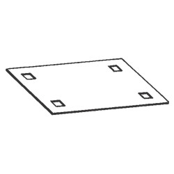 Plaque infe pr EH3 et EH6 taille 1