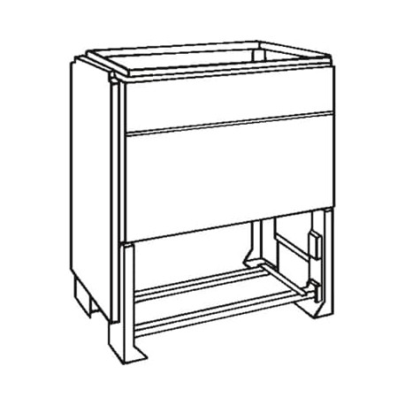 Socle polyester Gde prof pr EH/GD 051