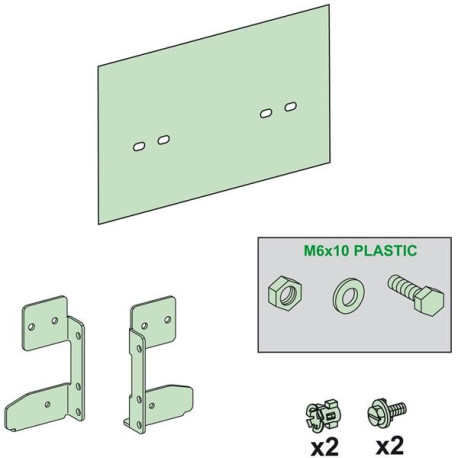 KIT ECRAN ECLISSE NEUTRE LINERGY EVOL.