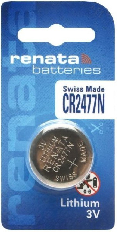 Renata lithium knoopcel