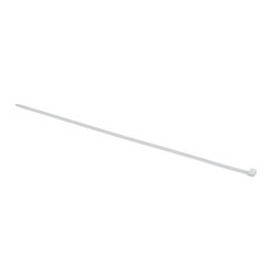 Serre-cable 380x7,6mm transp(sachet 100p