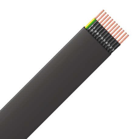 CABLE ASCENSEUR PLAT PVC 750V 12G1,5MM²