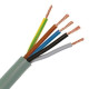 VTMB CABLE LISSE PVC GRIS 5G6MM²