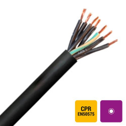 CAB CAOUTCHOUC SOUPLE ECA 7G1,5MM²