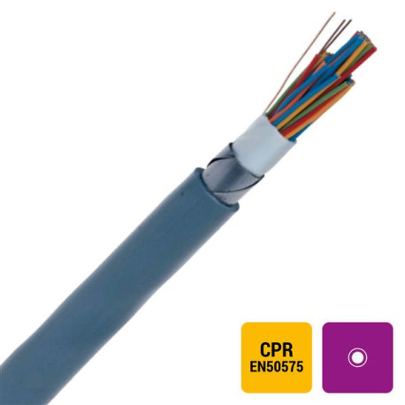 TELEPHONIE PVC PAIRE ARME ECA 19P0,8MM