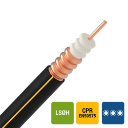 COAX VOO/TEL 75 OHM 14MM IN 50-80M CCA
