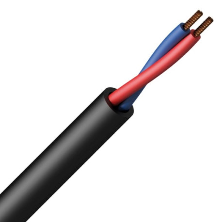 CABLE HP 2x1,5 GAINE NOIR B2CA