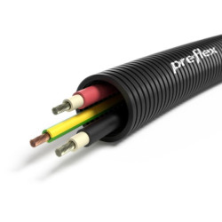 PREFLEX 25 NOIR UVS 2X SOLAR 6MM² + 1G6