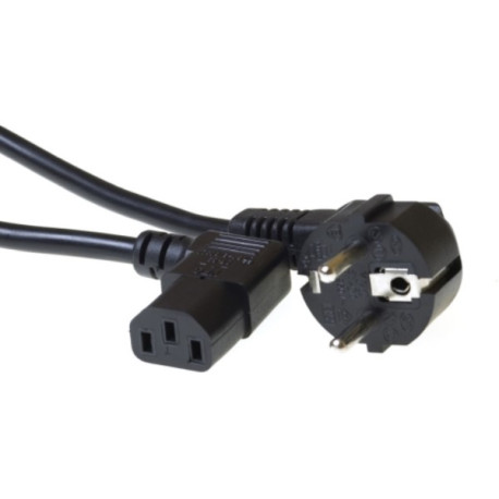 CAB ALLIM.3X75MM 90° NOIR