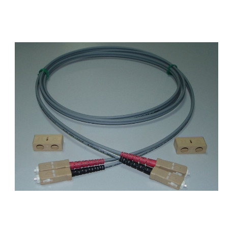 SC/SC DX 50/125 OM3 3M GRIS