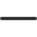19''  BLANK PANEL 1U BLACK