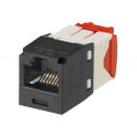 RJ45 Jack TG Cat5e black