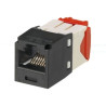 RJ45 Jack TG Cat5e black