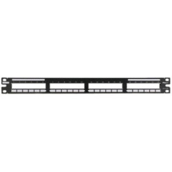QN PATCHPANEL FLAT 24-PORT 1RU