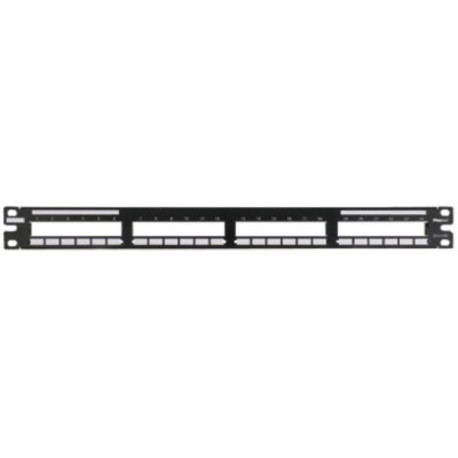 QN PATCHPANEL FLAT 24-PORT 1RU