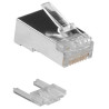 RJ45 PLUG CAT6 LITZE SH. (Par 25)