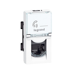 LCS2 FTP6 1MOD RJ45 BLANC MOSAIC