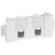 MOSAIC 2XRJ 45 CAT 5E UTP CLIP