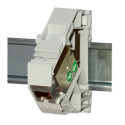 OMNIMEDIA HD RJ45 C6 CONNECTOR DIN RAIL